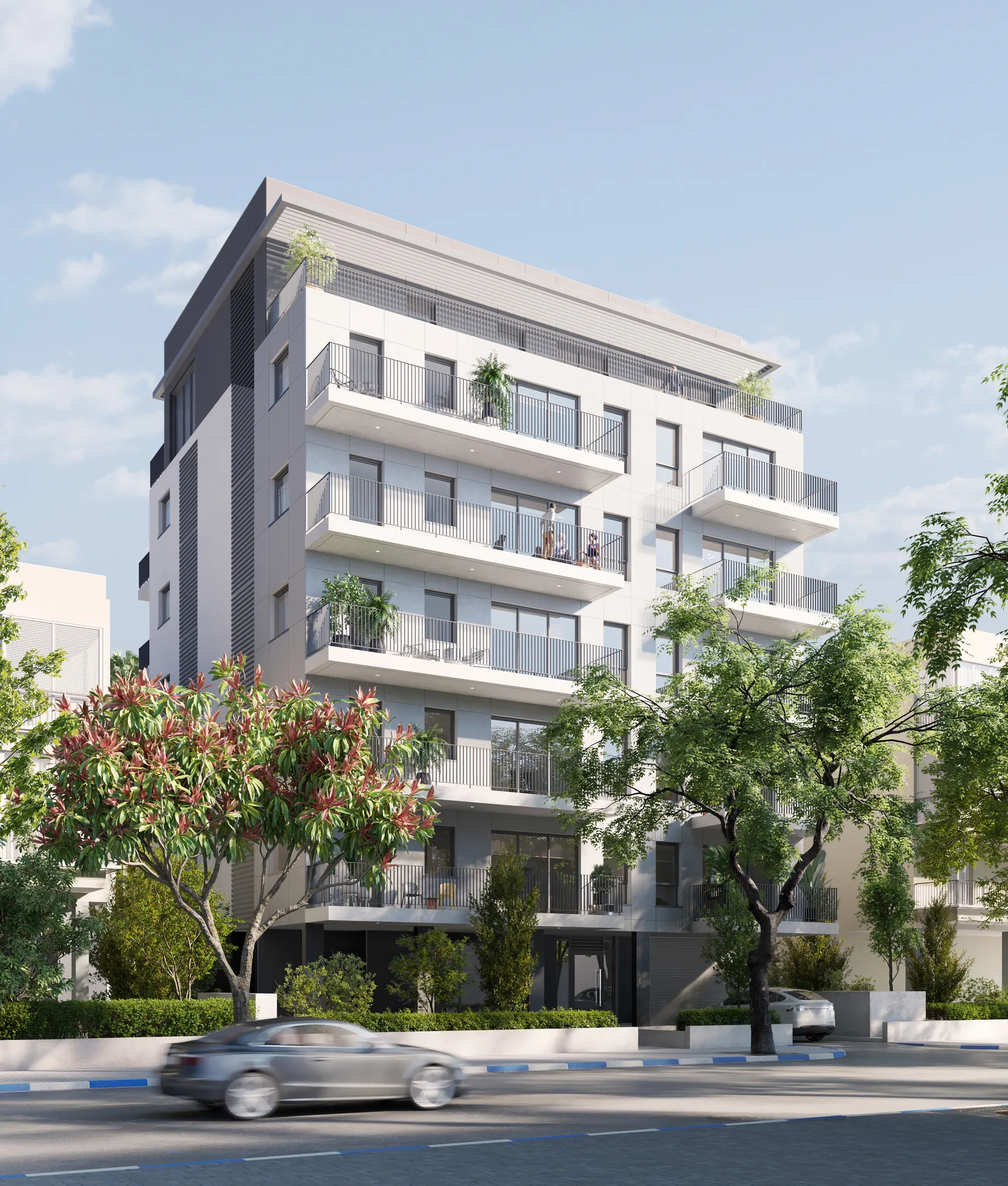 23 Sokolov, Tel Aviv, Israel — 3D RENDERING (2)